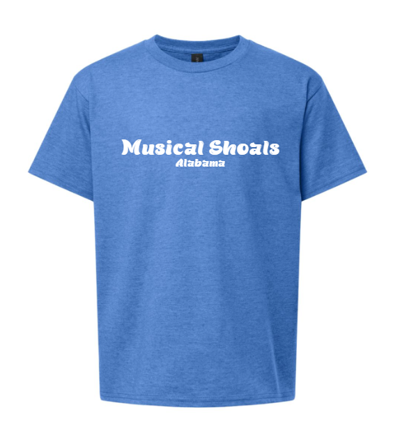Musical Shoals Alabama YDC Only T Shirt.