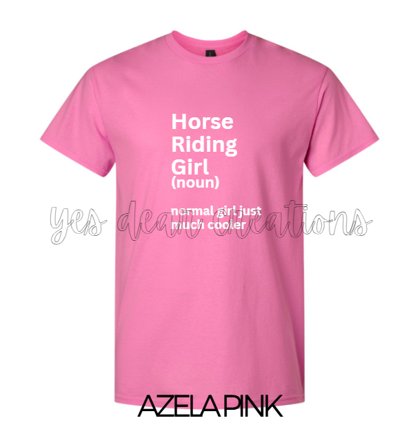 HORSE RIDING GIRL